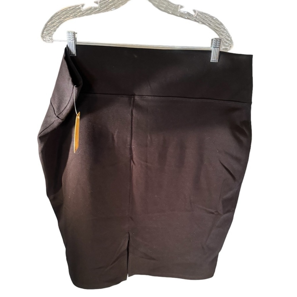 Hybrid & Company Black Bodycon Mini Skirt – Size 5X – Made in USA (NWT) - Picture 8 of 10